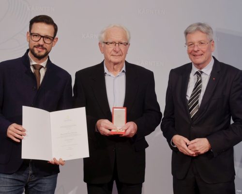 Goldenes Ehrenzeichen der Republik für unseren Obmann