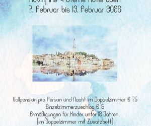 Erholungs- und Trainingswoche Rovinj 2026